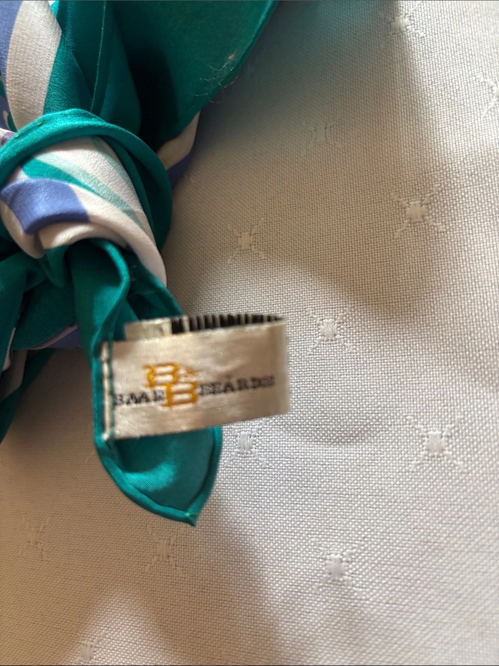 BAAR & Beards silk scarf